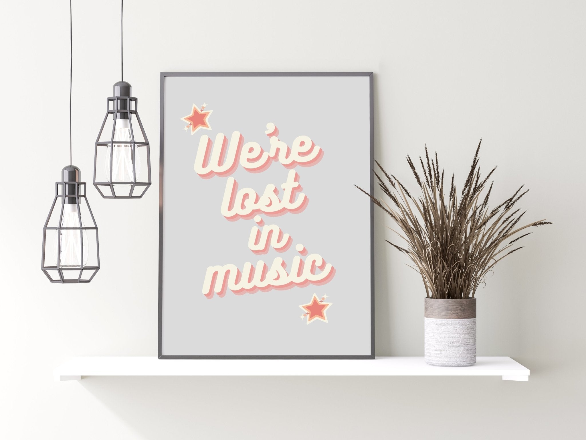 Lost In Music Print