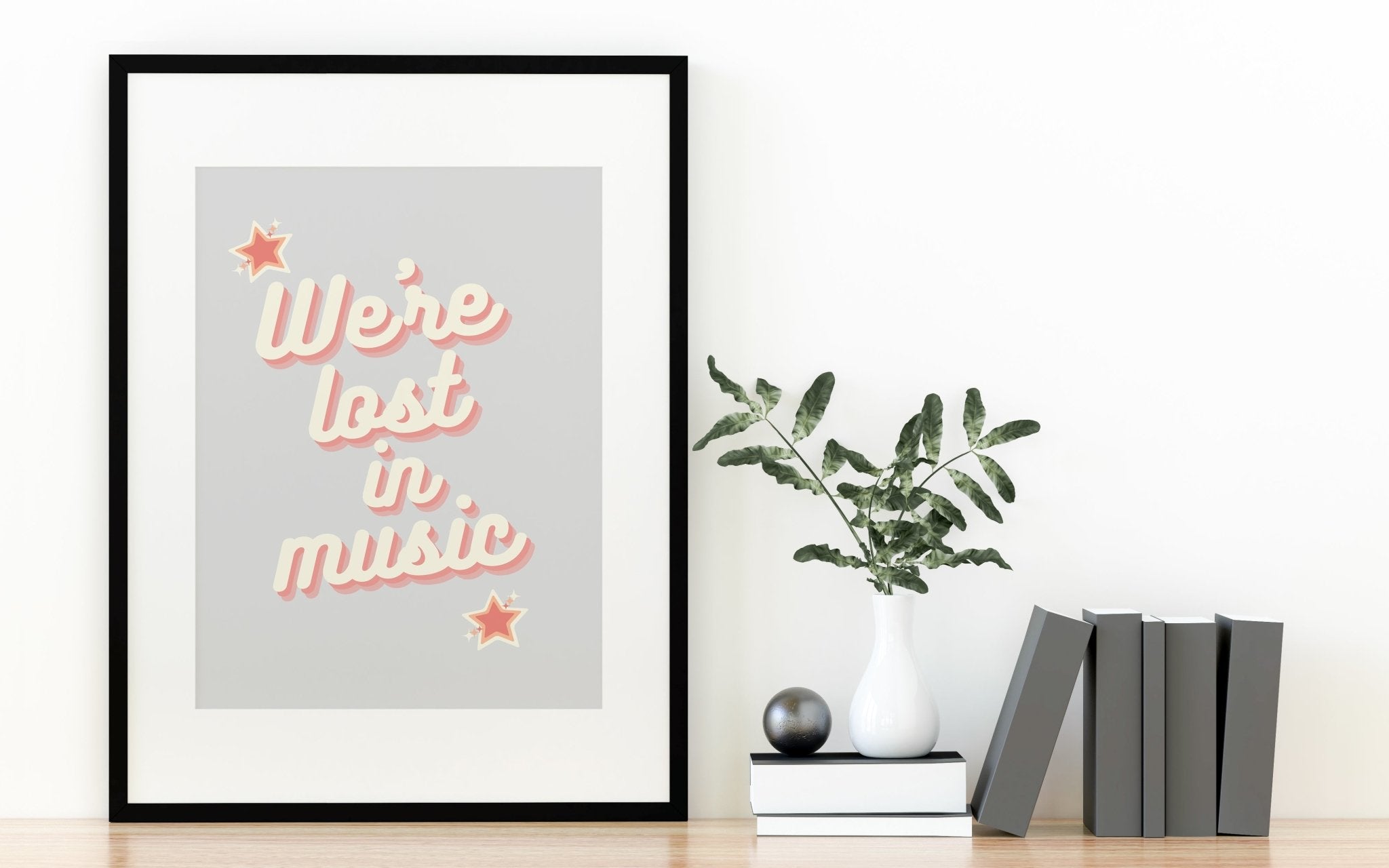 Lost In Music Print