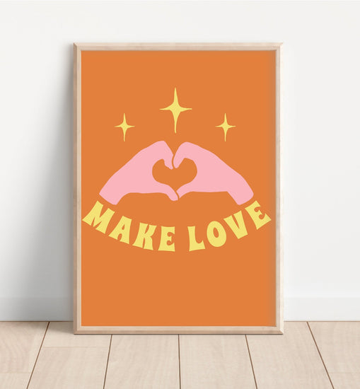 Make Love Wall Art