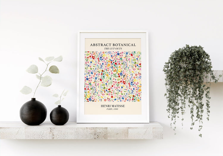 Matisse Abstract Botanic Modern Wall Print