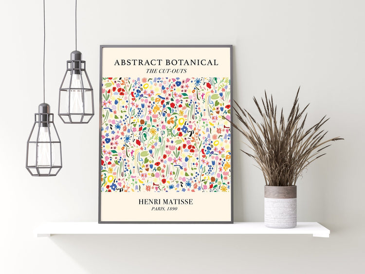 Matisse Abstract Botanic Modern Wall Print