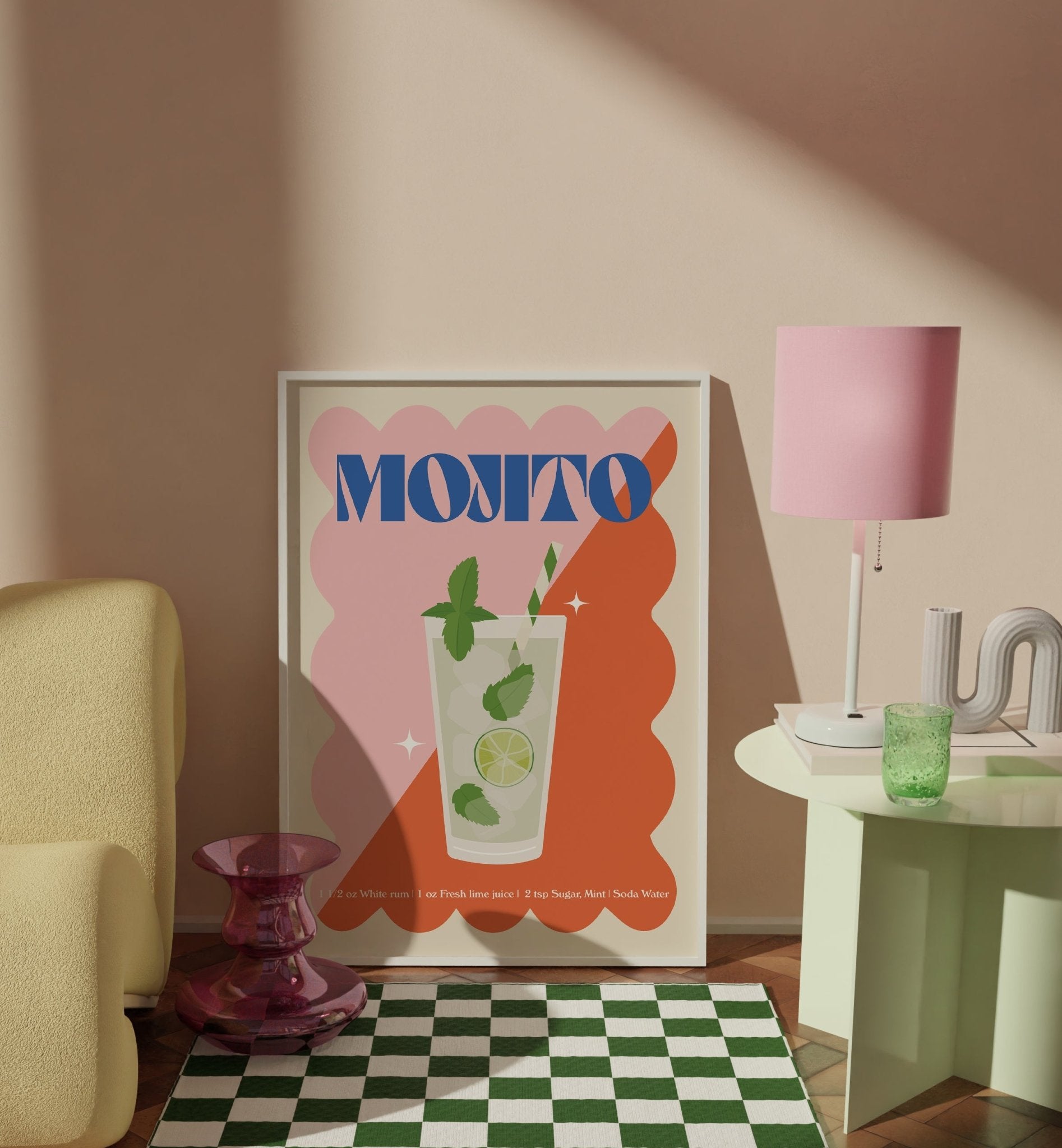 Mojito Cocktail Print