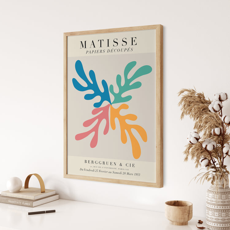 Matisse Papiers Découpés Poster