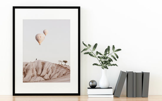 Neutral Air Balloons Print