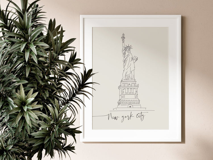 New York City Illustration Print