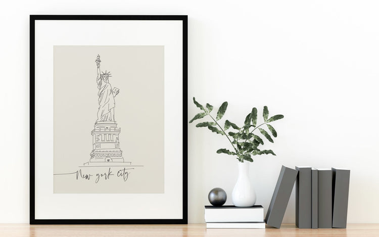 New York City Illustration Print