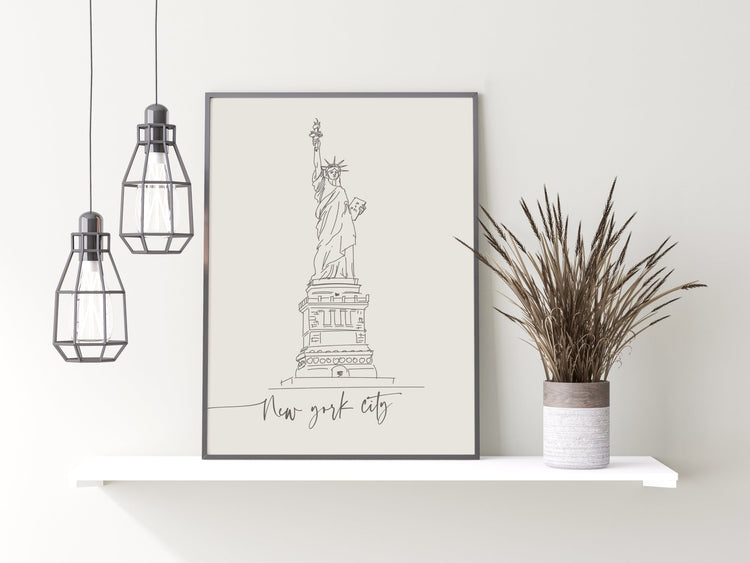 New York City Illustration Print