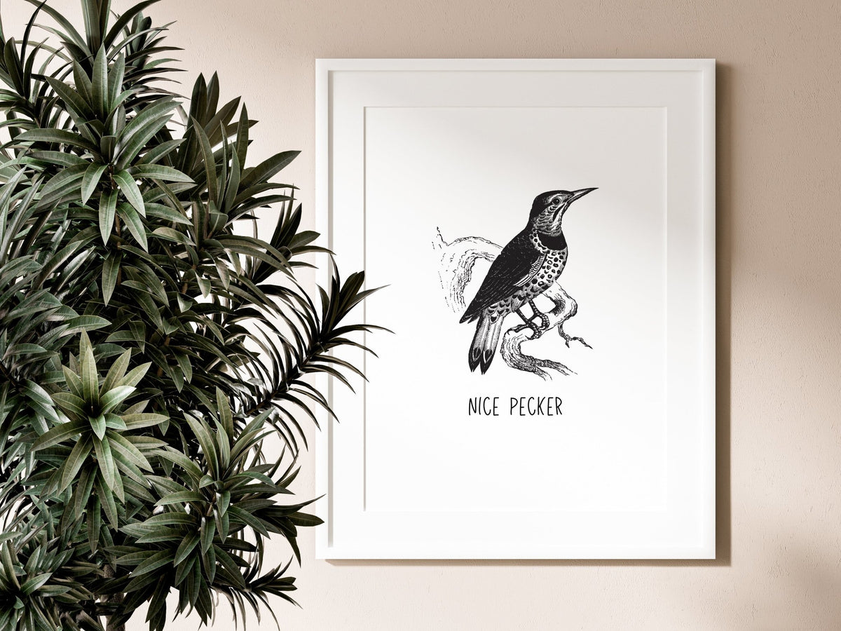 Nice Pecker Print