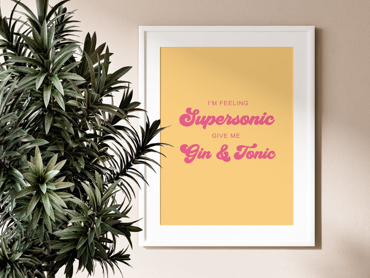 Oasis Print- Supersonic