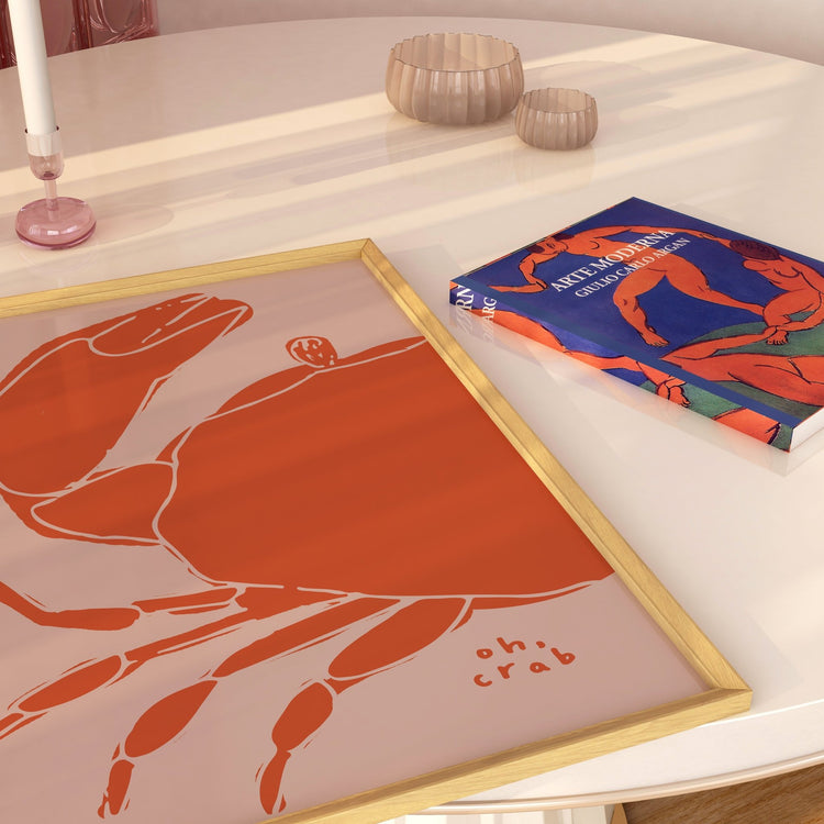 Oh, Crab Kitchen Print