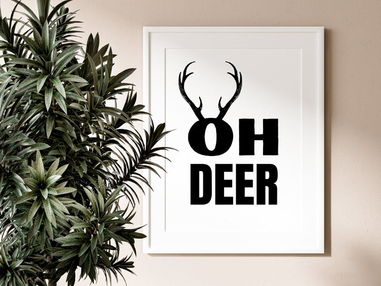 Oh Deer Print