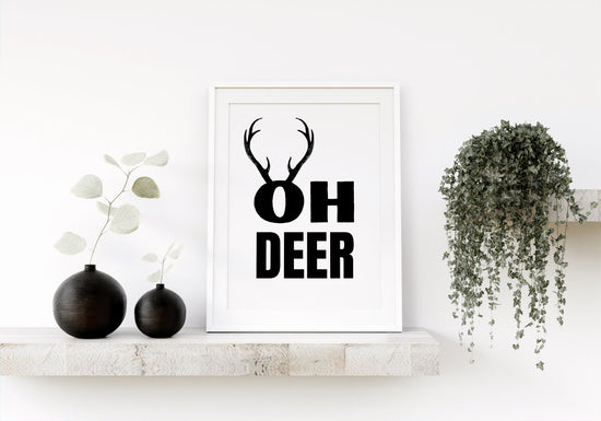 Oh Deer Print