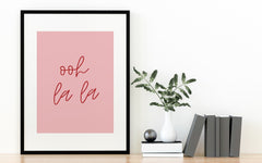 Ooh La La Print (Pink)
