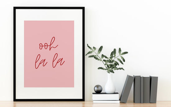 Ooh La La Print (Pink)