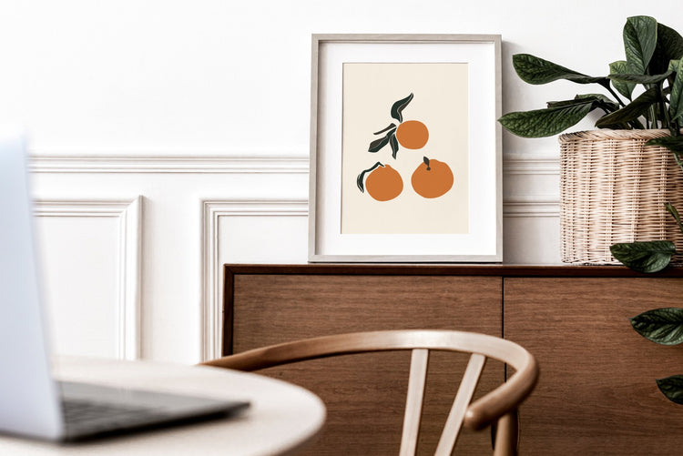 Oranges Contemporary Art Print