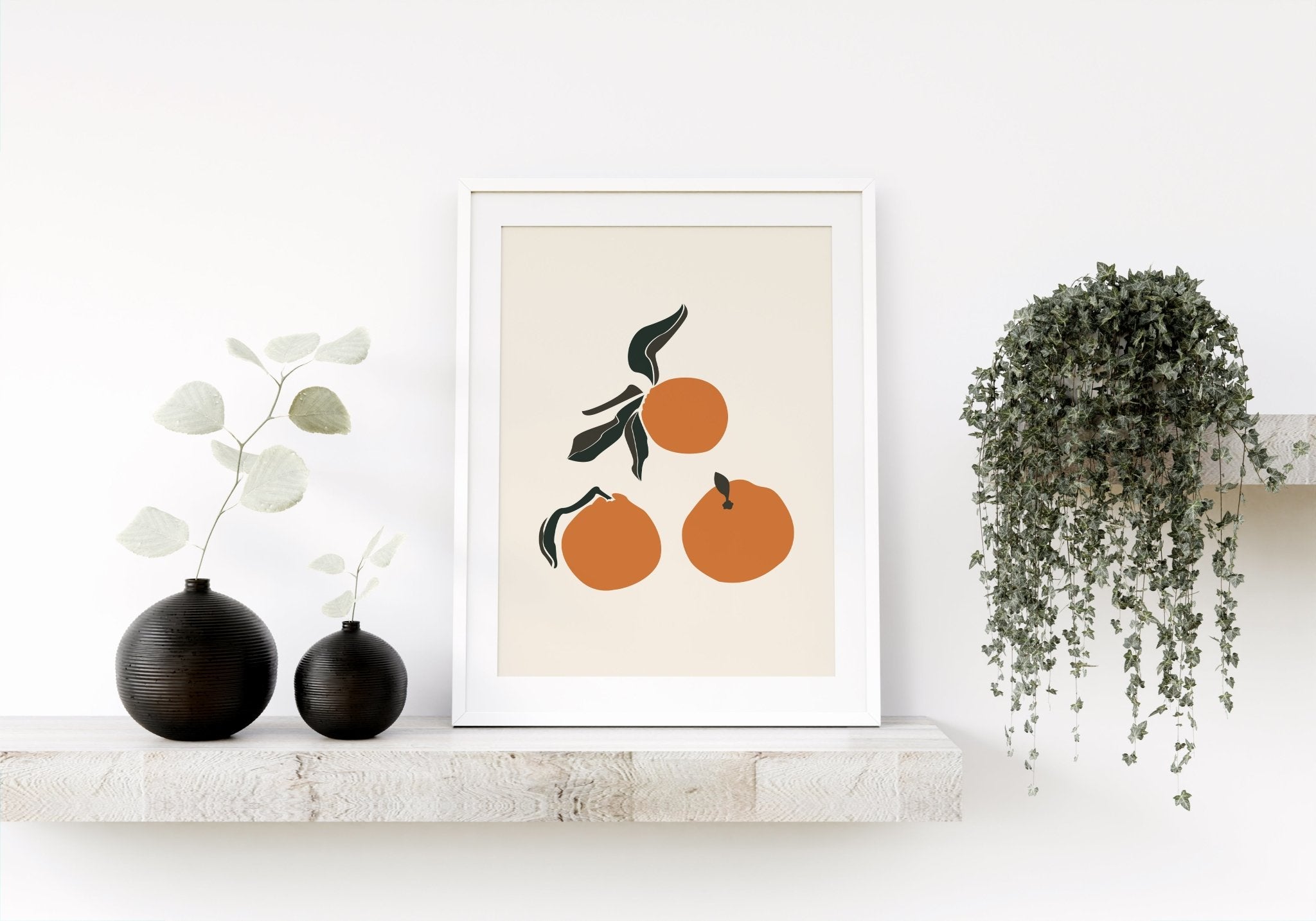Oranges Contemporary Art Print