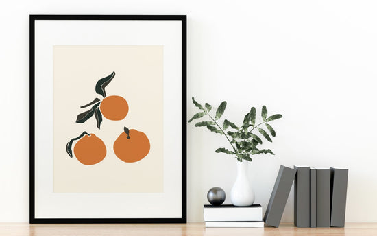 Oranges Contemporary Art Print