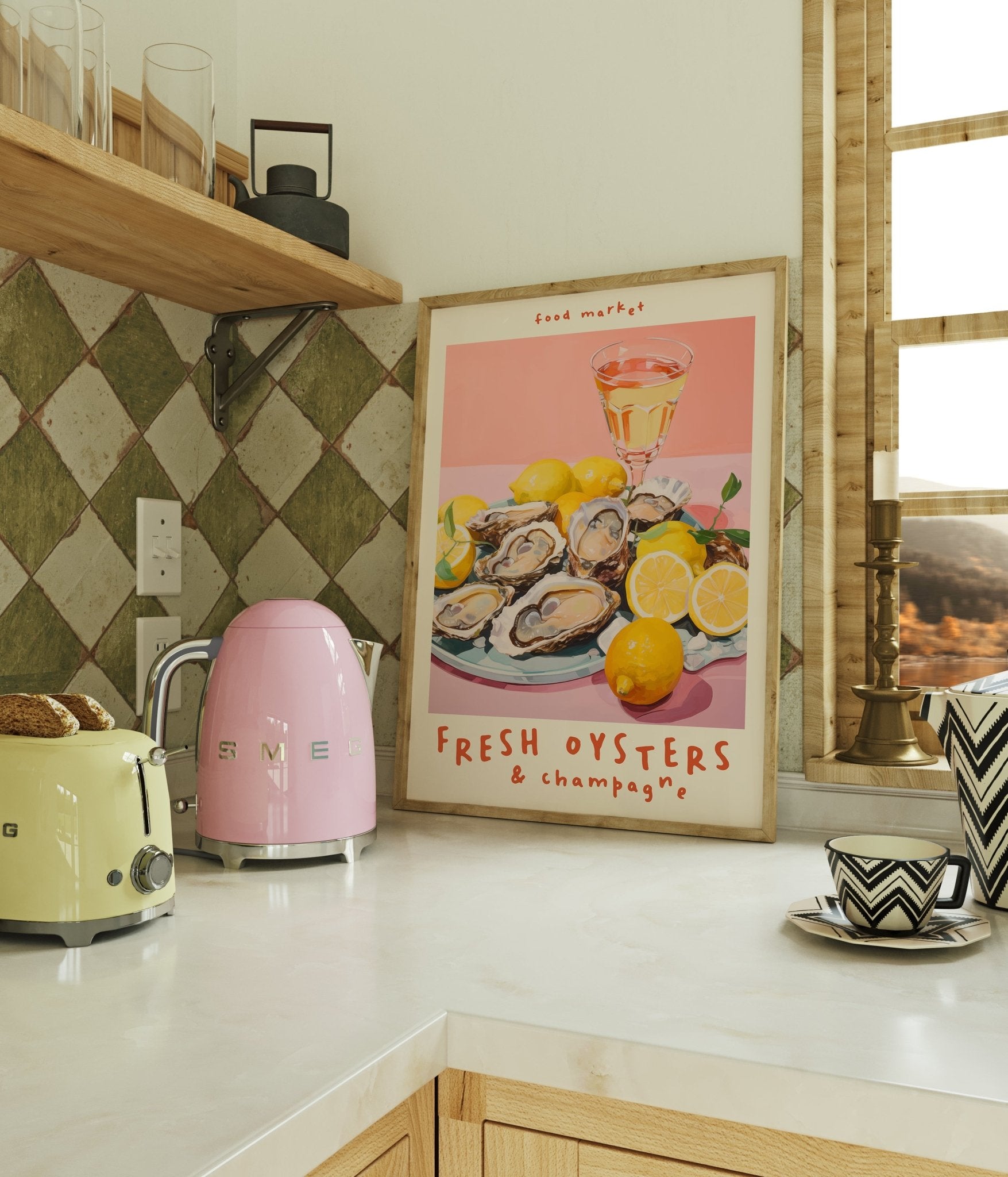 the best art prints to hang in your kitchen Images... Kitchen Prints | Unique Kitchen Wall Art from just £5.99 – Moonshine Prints