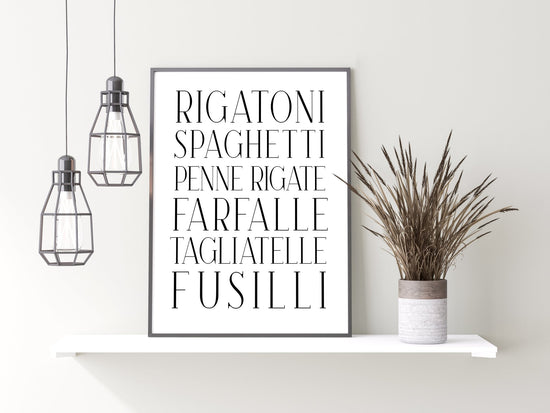 Pasta Print