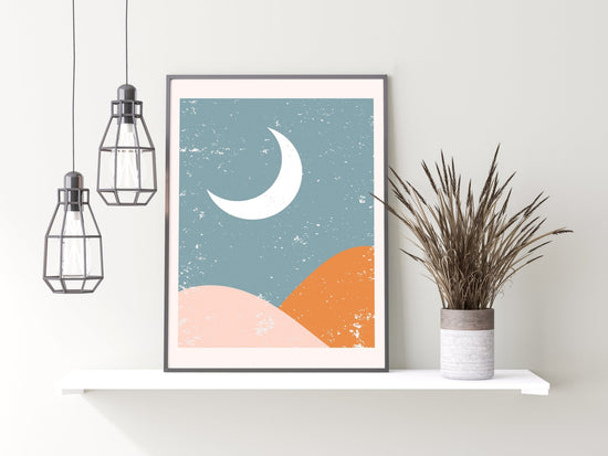 Pastel Night Print