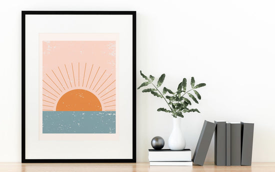 Pastel Sunrise Print