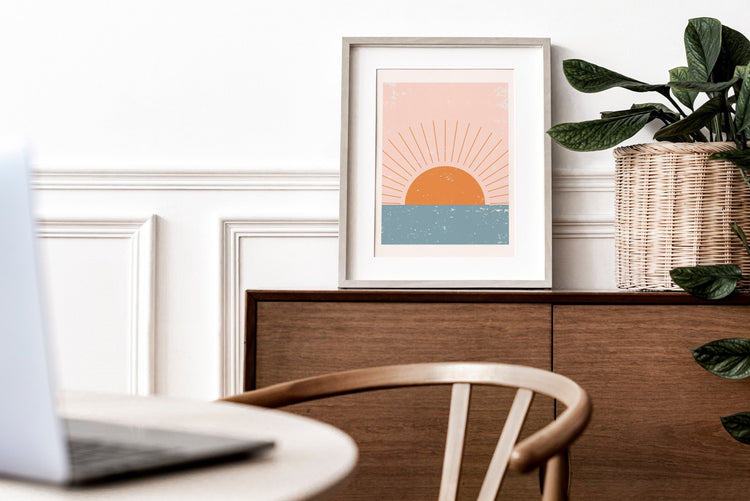 Pastel Sunrise Print