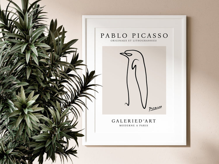 Picasso Wall Art Penguin Print (#14)