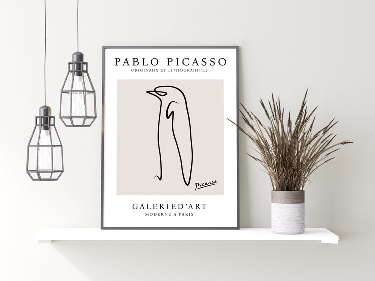 Picasso Wall Art Penguin Print (#14)