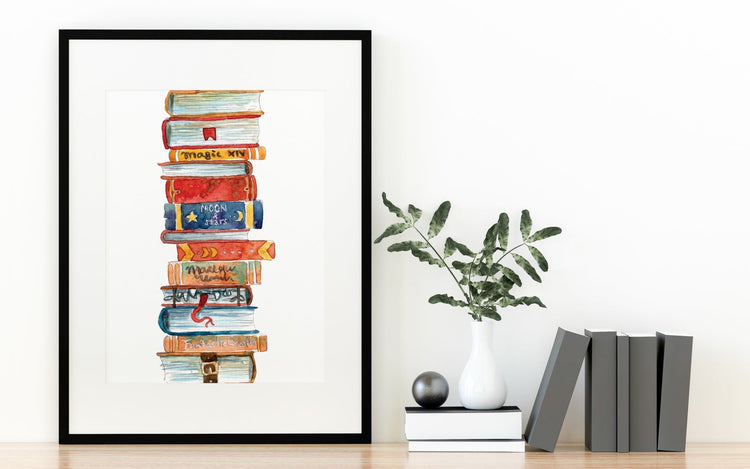 Potions Books Print