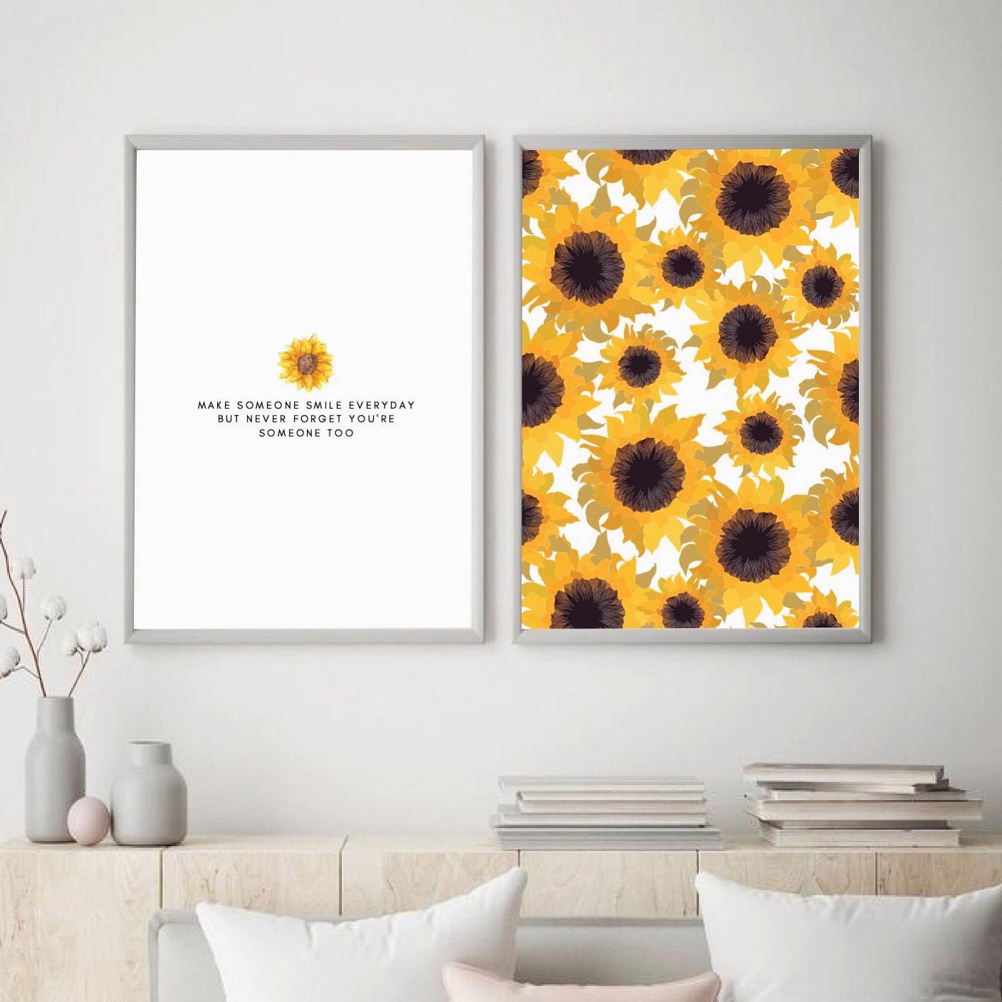 sunflower print 