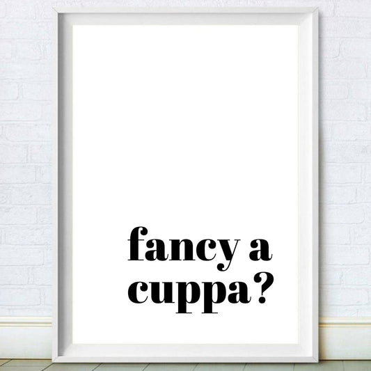 Fancy a Cuppa Sign