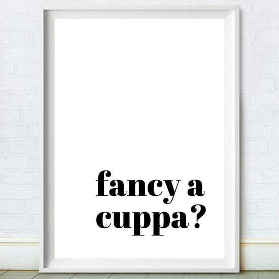 Fancy a Cuppa Sign