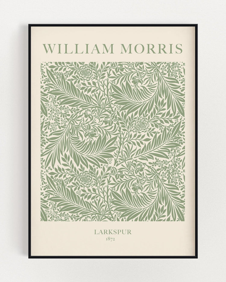 william morris larkspur