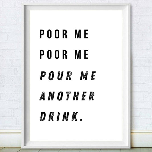 Peep Show-Pour Me Another Drink Print