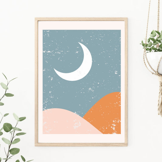 Night Pastel Print