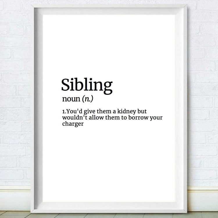 sibling gift