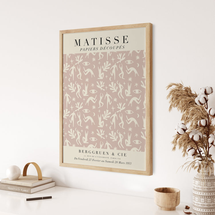 pink matisse print