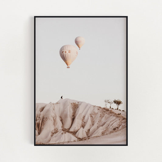 Neutral Air Balloons Print