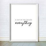 kitchen quote prints