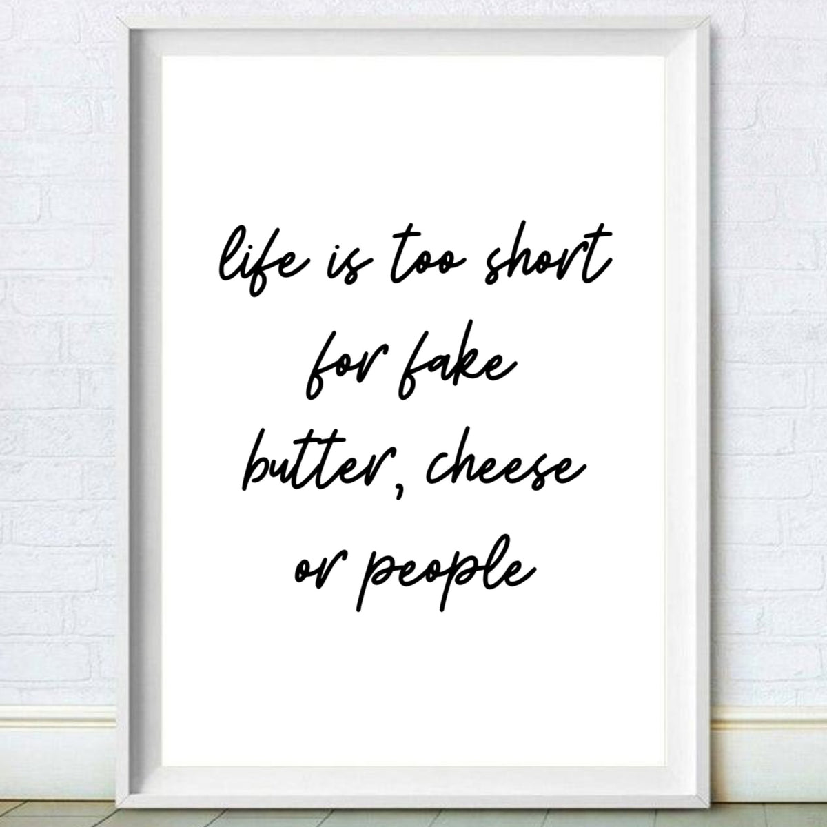 Life is Too Short Poster