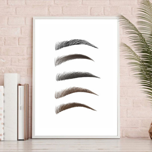 Brow Shapes Print