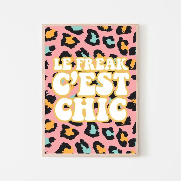 Disco Le Freak Print