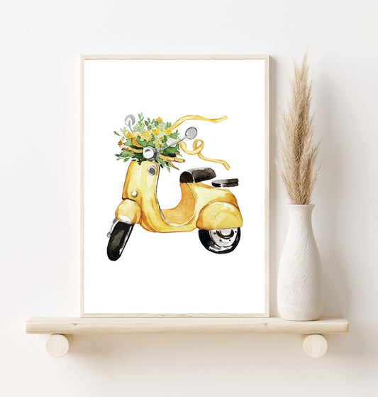 Scooter Wall Art