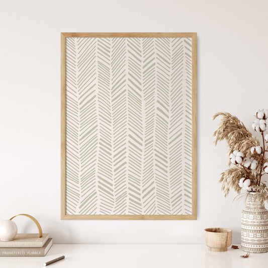 Sage Green Aesthetic Print