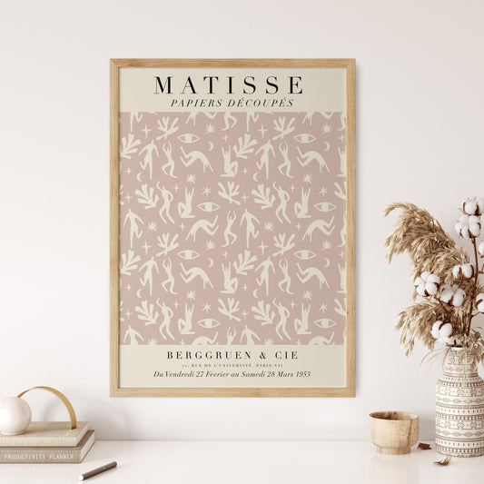 pink matisse print