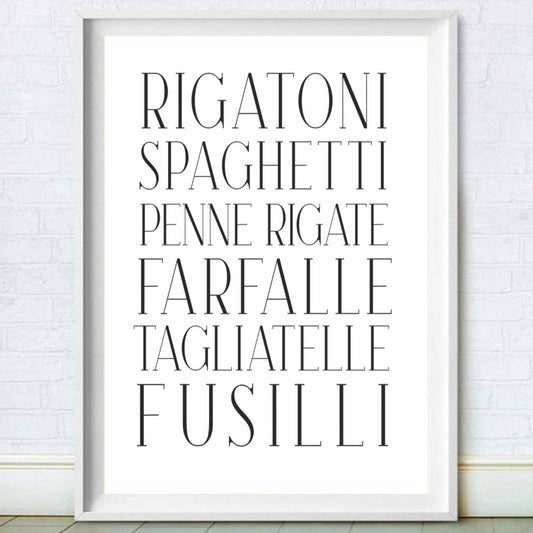 Pasta Print 