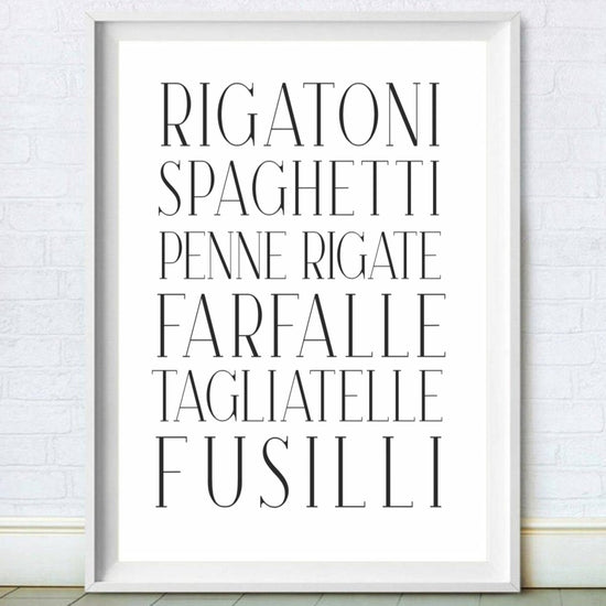 Pasta Print 