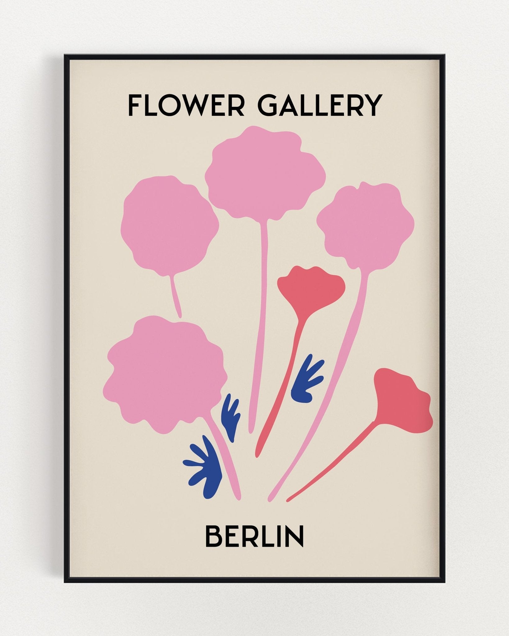 Flower Market Berlin Print 
