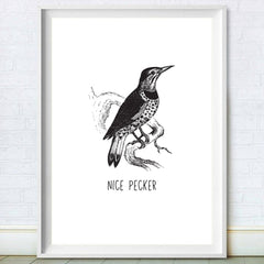 nice pecker print
