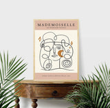 Picasso Abstract Face Inspired Print 03 